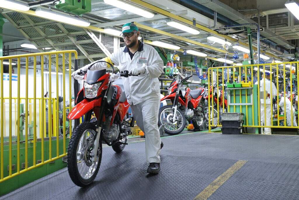 Produção de Motos no Brasil Dispara e Registra 2º Melhor Trimestre da História